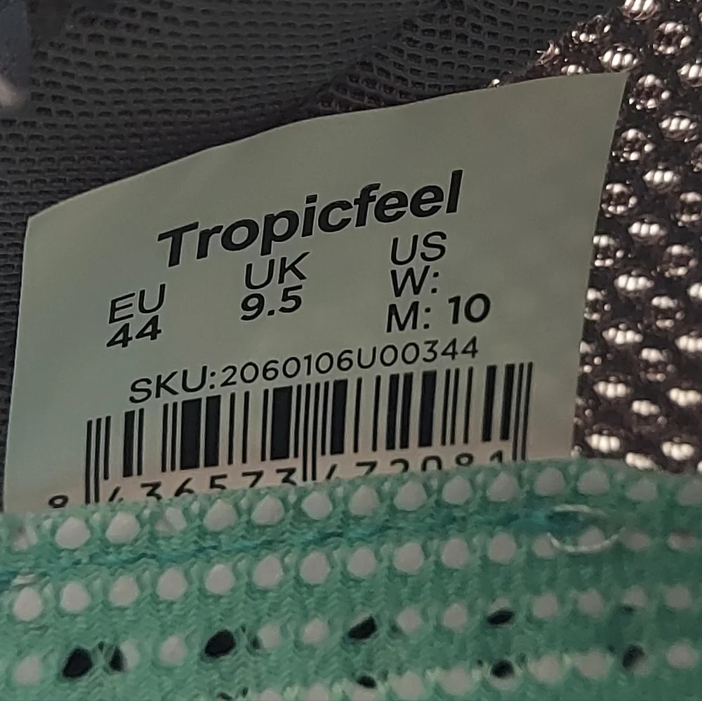 Tropicfeel Canyon All Terrain Asphalt Gray Water Travel Sneakers MN Size 10 NWT - Picture 7 of 16